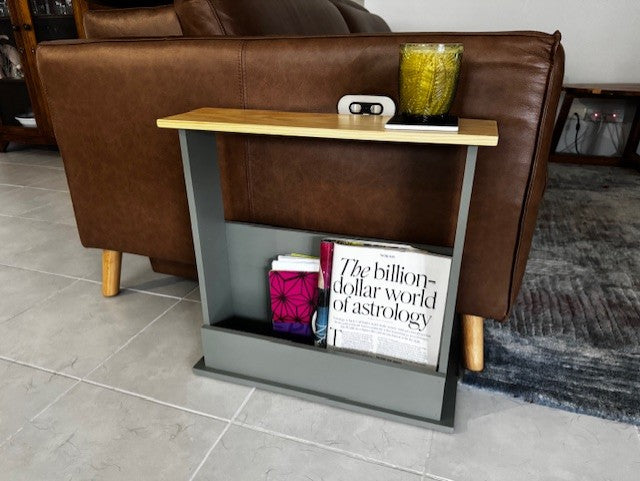 Sofa end table/toilet side shelf